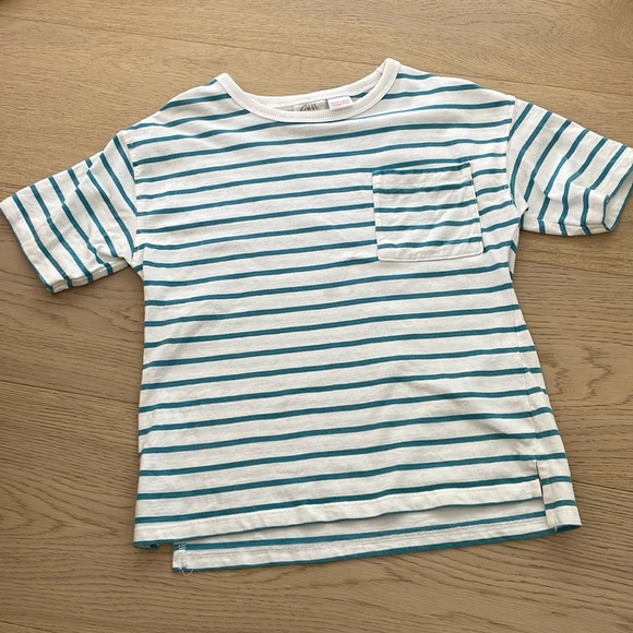 Zara Striped Pocket T Shirt Size 4/5 Bundle - Picture 4 of 5